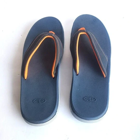 Mens Flip Flops Thong Sandals Size 12 Beach Slider Slip On Summer Casual Slipper - Picture 2 of 5